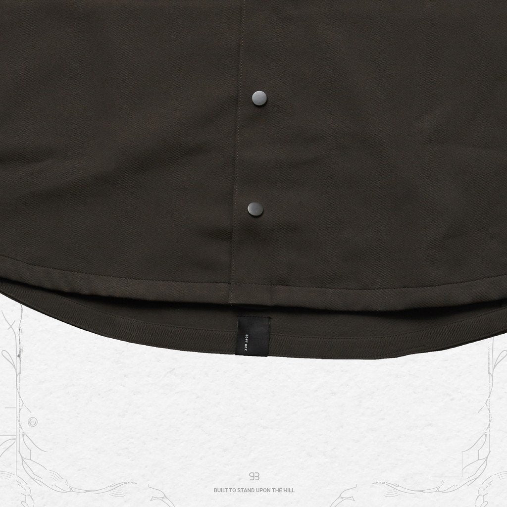 「GNV-13」SOFTBOX 寬口袋襯衫 #Rusty Iron [GOOPI-23SS-JAN-01]