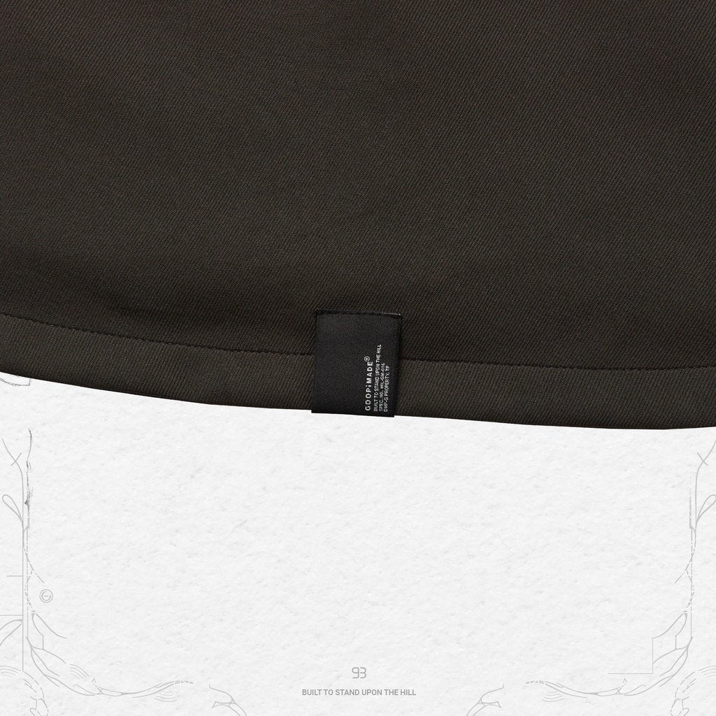 「GNV-13」SOFTBOX 寬口袋襯衫 #Rusty Iron [GOOPI-23SS-JAN-01]