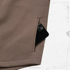 「GNV-13」 SOFTBOX Wide Pocket Shirt #Taupe [GOOPI-23SS-JAN-01]