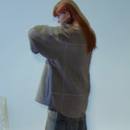 「GNV-13」 SOFTBOX Wide Pocket Shirt #Taupe [GOOPI-23SS-JAN-01]