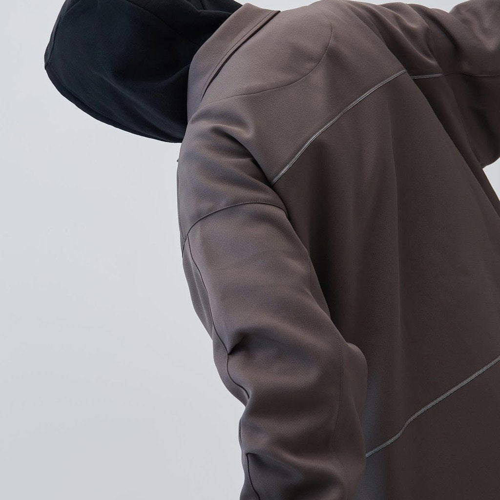 「GNV-13」 SOFTBOX Wide Pocket Shirt #Taupe [GOOPI-23SS-JAN-01]