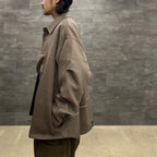 「GNV-13」 SOFTBOX Wide Pocket Shirt #Taupe [GOOPI-23SS-JAN-01]