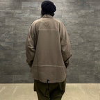 「GNV-13」 SOFTBOX Wide Pocket Shirt #Taupe [GOOPI-23SS-JAN-01]