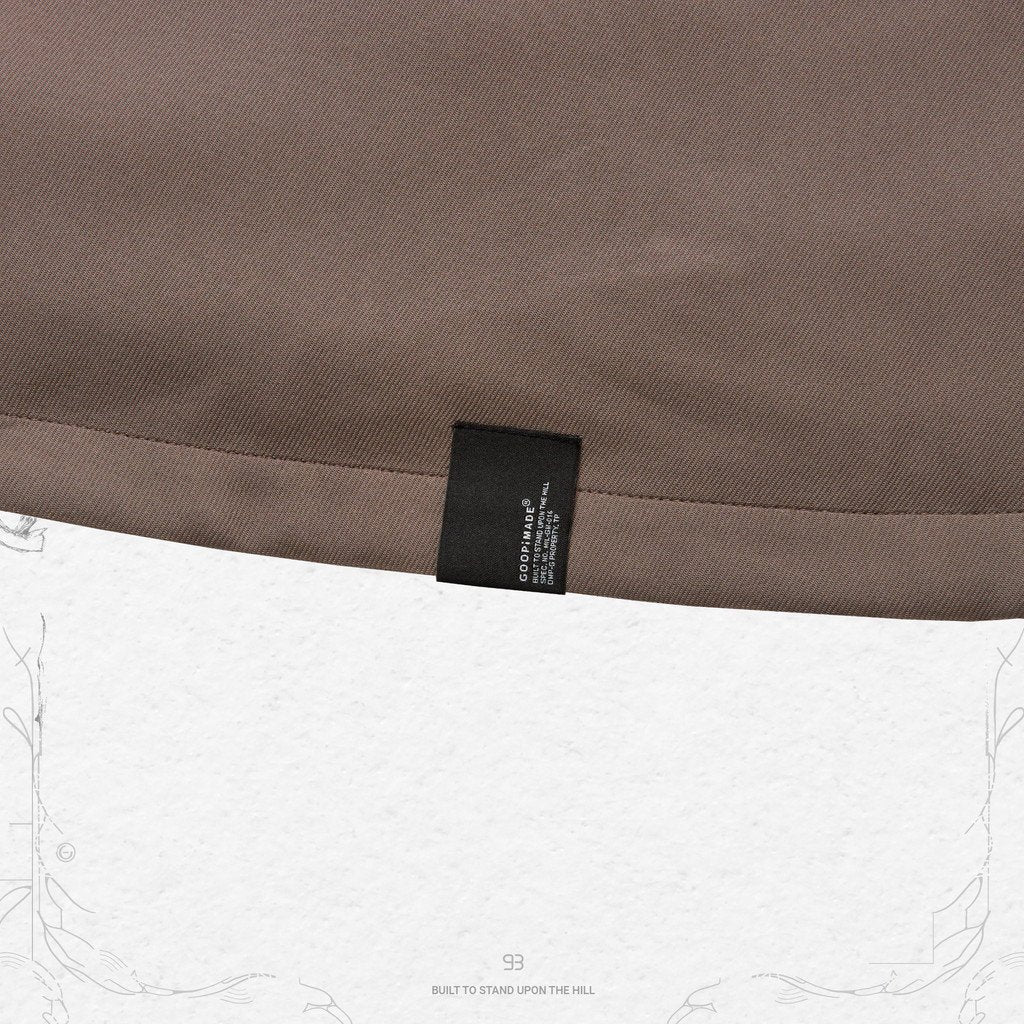 「GNV-13」 SOFTBOX Wide Pocket Shirt #Taupe [GOOPI-23SS-JAN-01]