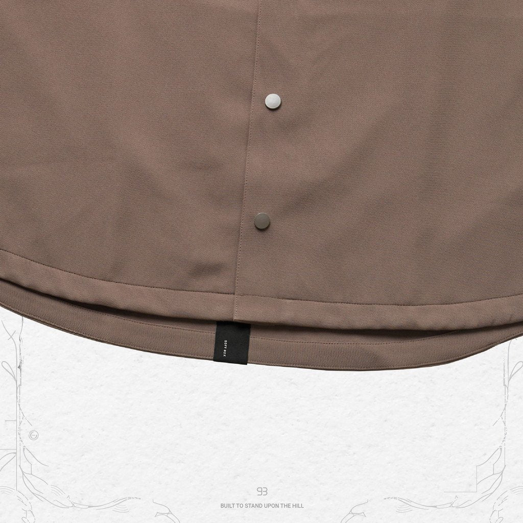 「GNV-13」 SOFTBOX Wide Pocket Shirt #Taupe [GOOPI-23SS-JAN-01]
