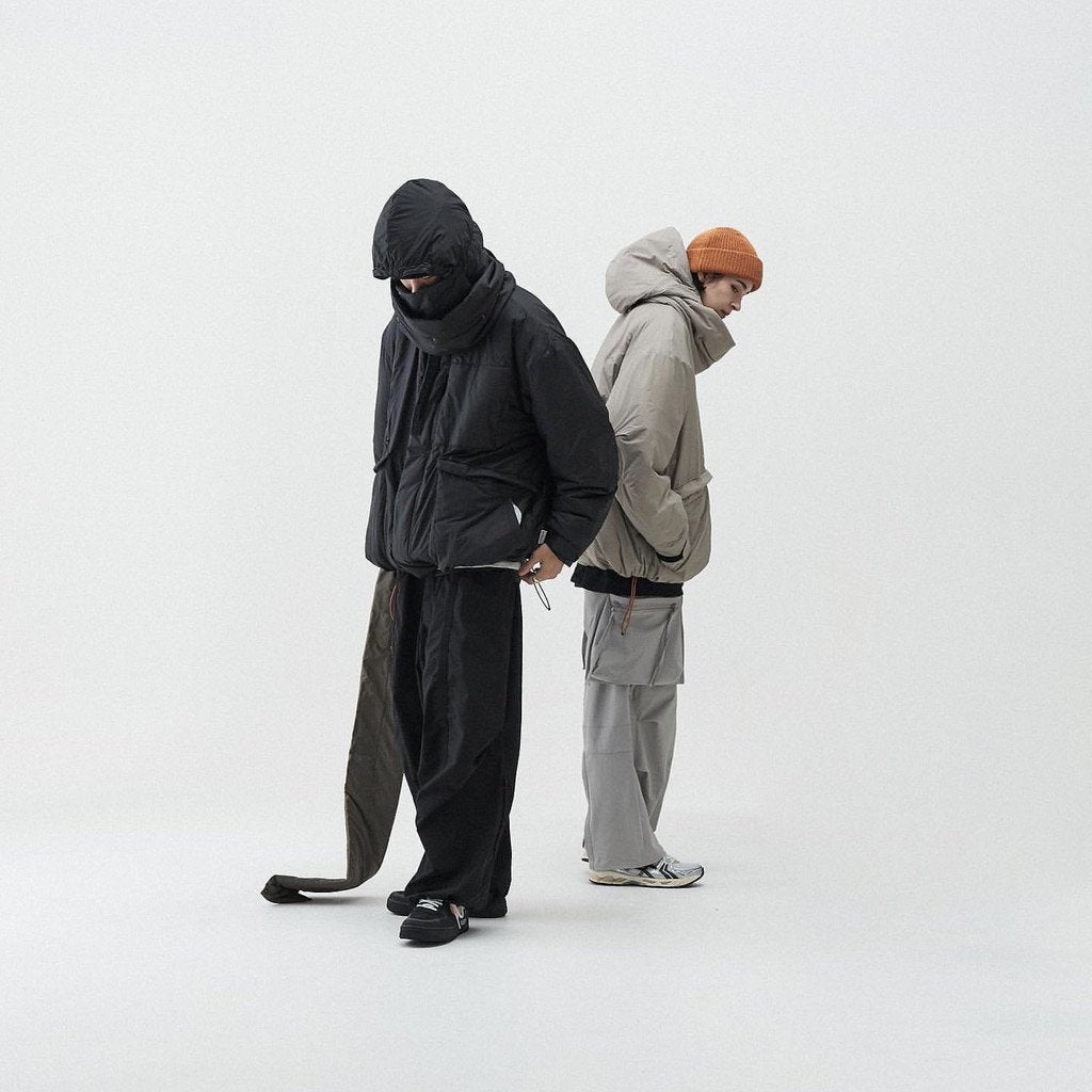 「VI-F6M」 - 3M 新雪麗「Framheim」派克大衣 #黑色 [GOOPI-22AW-DEC-02]