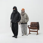 「VI-F6M」 - 3M 新雪麗「Framheim」派克大衣 #黑色 [GOOPI-22AW-DEC-02]