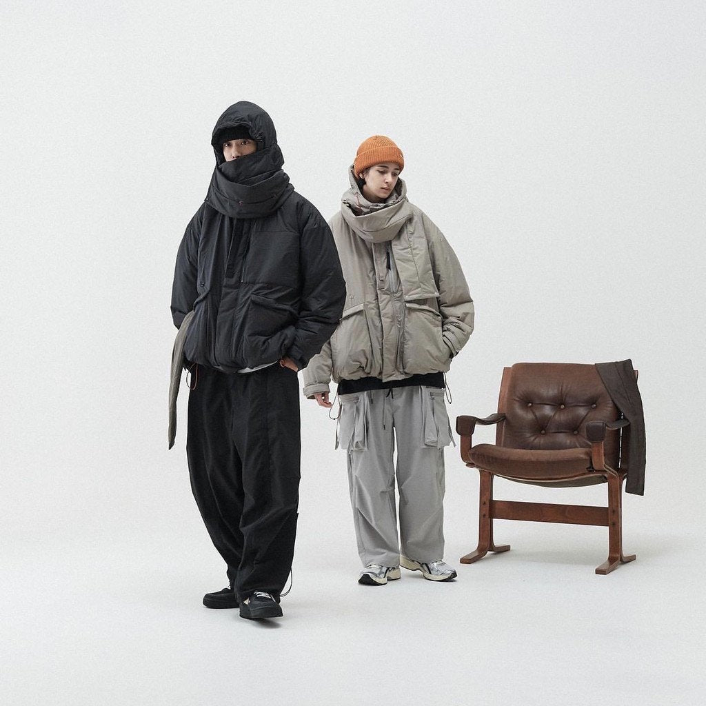 「VI-F6M」 - 3M 新雪麗「Framheim」派克大衣 #黑色 [GOOPI-22AW-DEC-02]