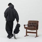 「VI-F6M」 - 3M 新雪麗「Framheim」派克大衣 #黑色 [GOOPI-22AW-DEC-02]