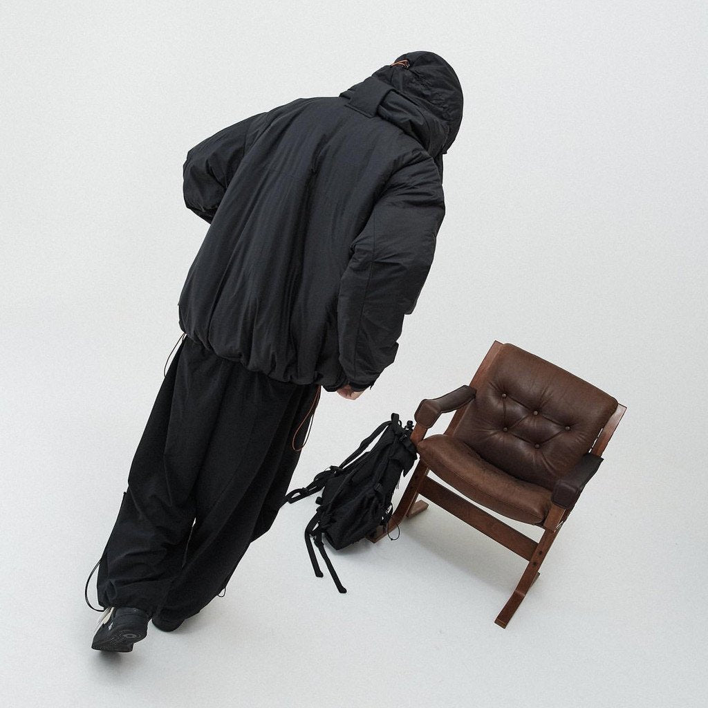 「VI-F6M」 - 3M 新雪麗「Framheim」派克大衣 #黑色 [GOOPI-22AW-DEC-02]
