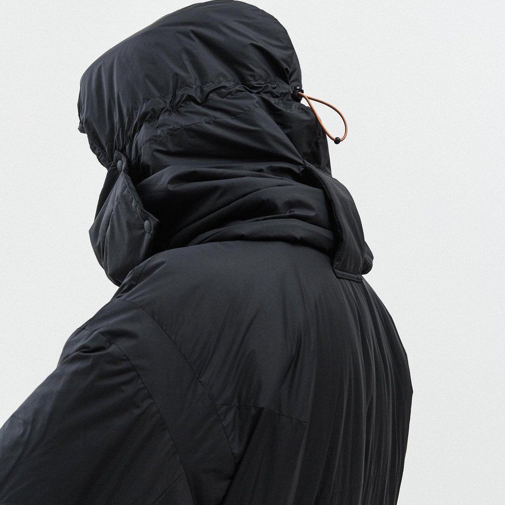 「VI-F6M」 - 3M 新雪麗「Framheim」派克大衣 #黑色 [GOOPI-22AW-DEC-02]