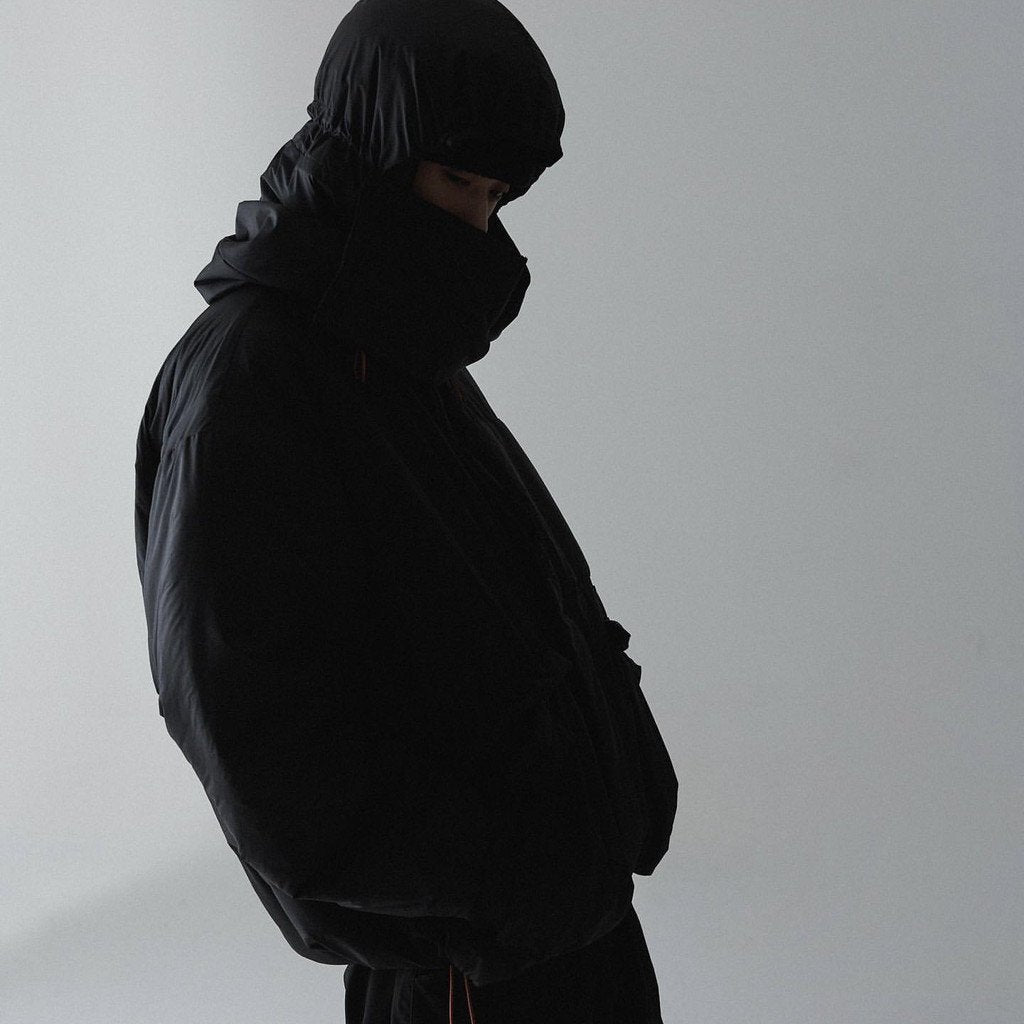 「VI-F6M」 - 3M 新雪麗「Framheim」派克大衣 #黑色 [GOOPI-22AW-DEC-02]