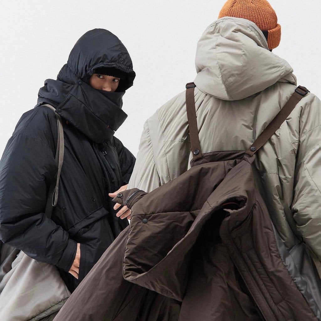 「VI-F6M」 - 3M 新雪麗「Framheim」派克大衣 #黑色 [GOOPI-22AW-DEC-02]