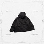 「VI-F6M」 - 3M 新雪麗「Framheim」派克大衣 #黑色 [GOOPI-22AW-DEC-02]