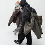 「VI-F6M」 - 3M 新雪麗「Framheim」派克大衣 #黑色 [GOOPI-22AW-DEC-02]