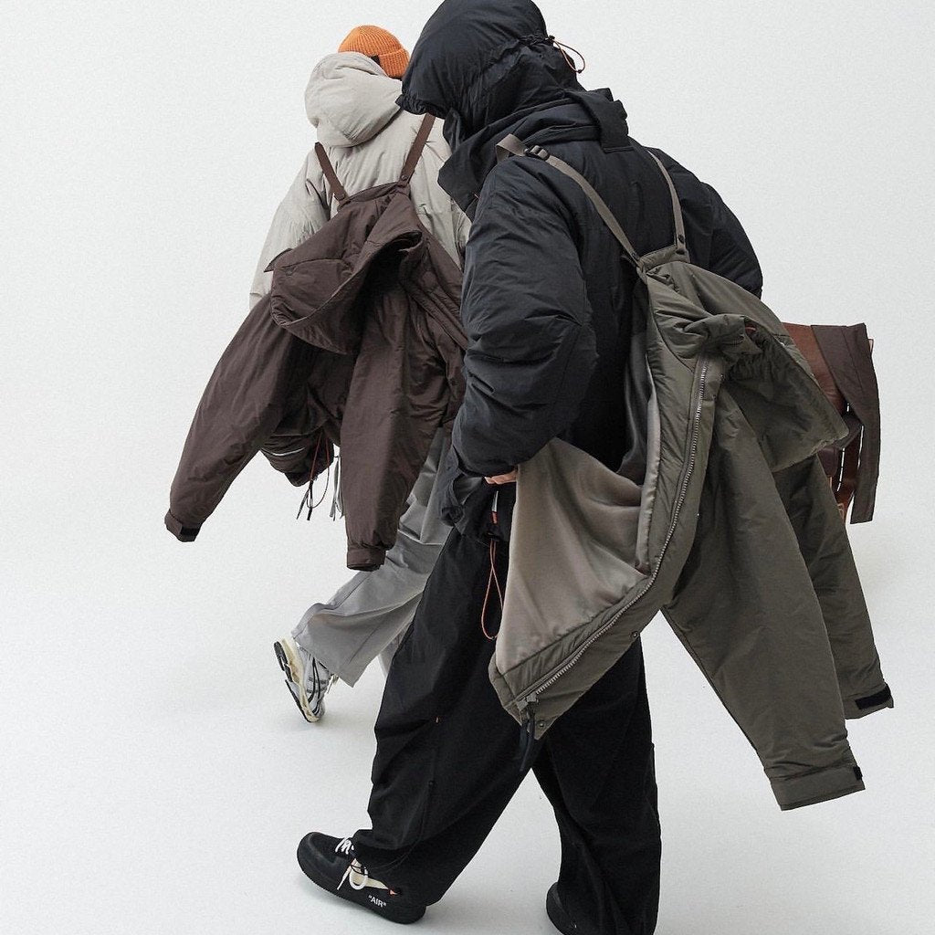 「VI-F6M」 - 3M 新雪麗「Framheim」派克大衣 #黑色 [GOOPI-22AW-DEC-02]