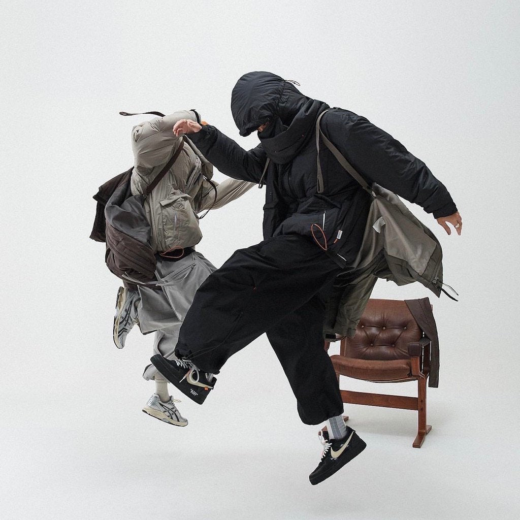 「VI-F6M」 - 3M 新雪麗「Framheim」派克大衣 #黑色 [GOOPI-22AW-DEC-02]