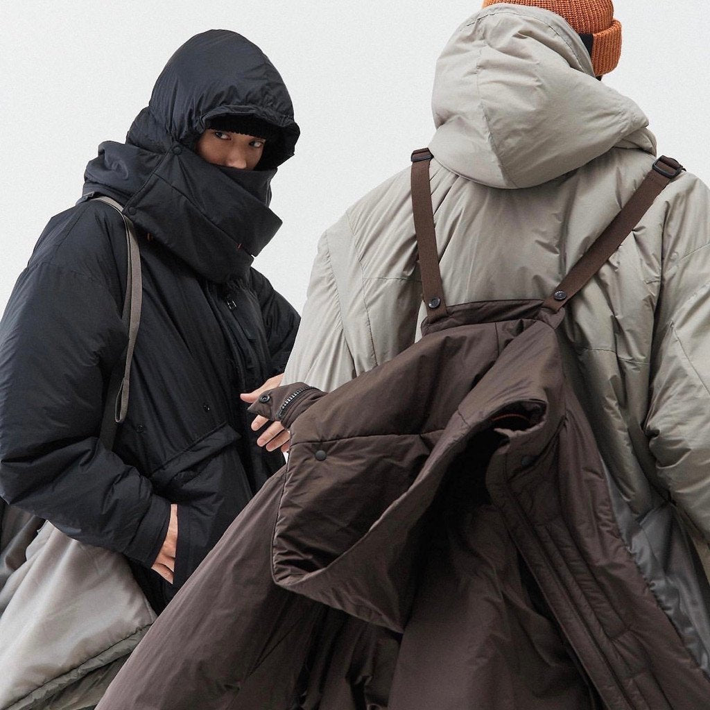 「VI-F6M」 - 3M 新雪麗「Framheim」派克大衣 #黑色 [GOOPI-22AW-DEC-02]