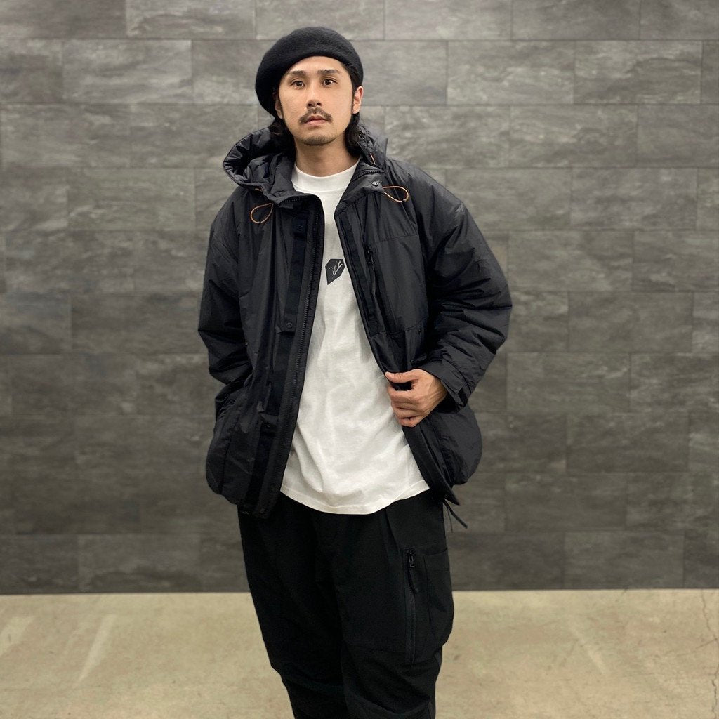 「VI-F6M」 - 3M 新雪麗「Framheim」派克大衣 #黑色 [GOOPI-22AW-DEC-02]