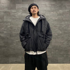 「VI-F6M」 - 3M 新雪麗「Framheim」派克大衣 #黑色 [GOOPI-22AW-DEC-02]