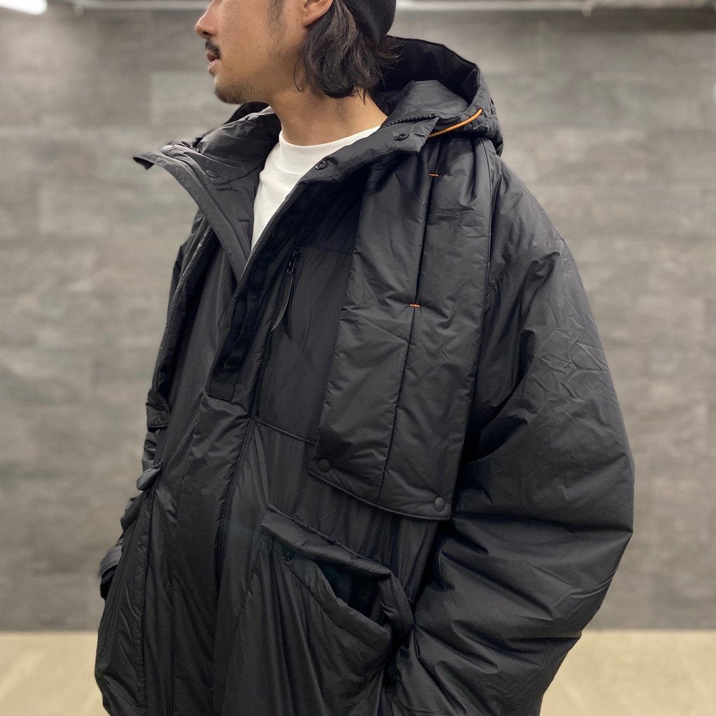 「VI-F6M」 - 3M 新雪麗「Framheim」派克大衣 #黑色 [GOOPI-22AW-DEC-02]