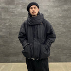 「VI-F6M」 - 3M 新雪麗「Framheim」派克大衣 #黑色 [GOOPI-22AW-DEC-02]