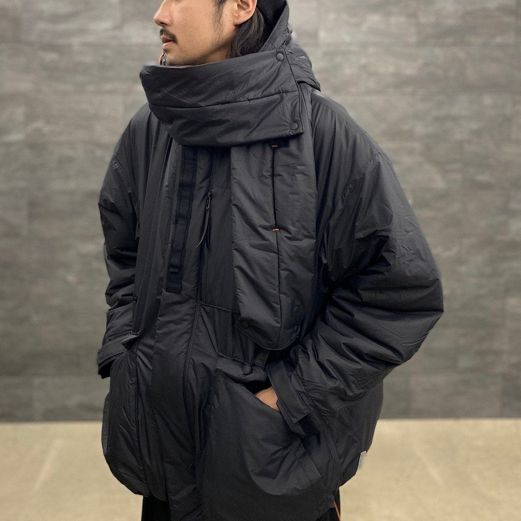 「VI-F6M」 - 3M 新雪麗「Framheim」派克大衣 #黑色 [GOOPI-22AW-DEC-02]