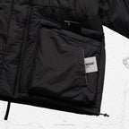 「VI-F6M」 - 3M 新雪麗「Framheim」派克大衣 #黑色 [GOOPI-22AW-DEC-02]