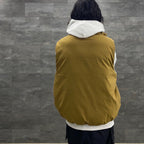 TECH SWEAT HALF ZIP HOODIE #OAT MEAL [BE-51023]