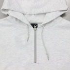 TECH SWEAT HALF ZIP HOODIE #OAT MEAL [BE-51023]