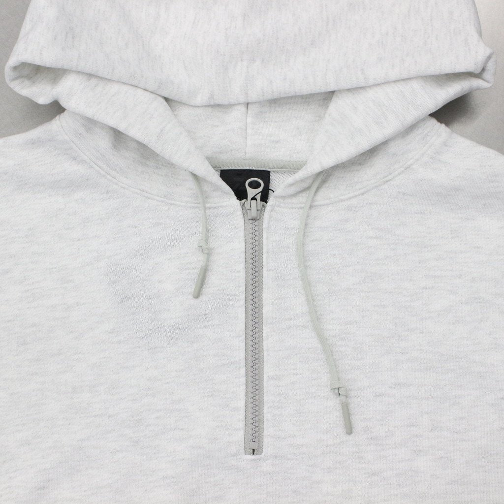 TECH SWEAT HALF ZIP HOODIE #OAT MEAL [BE-51023]