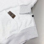 TECH SWEAT HALF ZIP HOODIE #OAT MEAL [BE-51023]