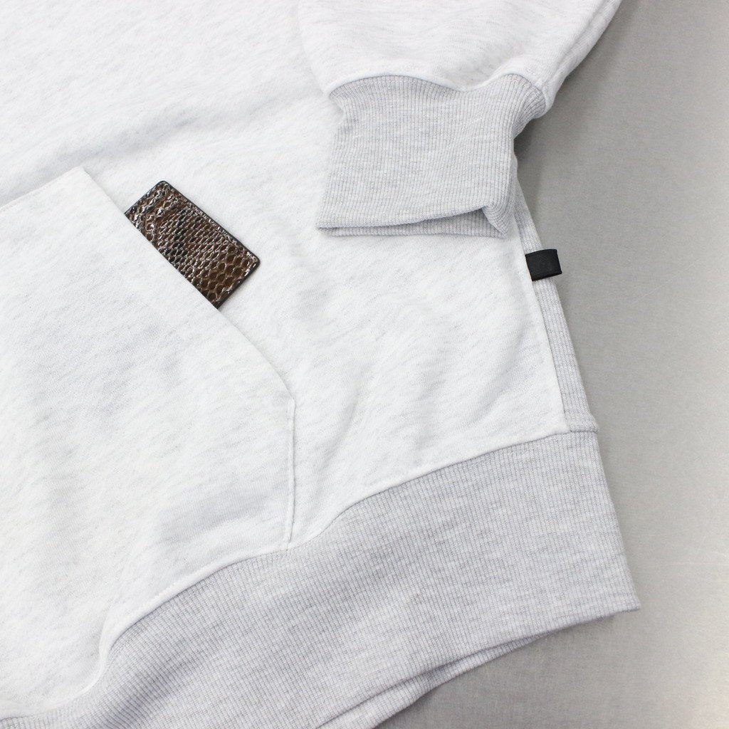 TECH SWEAT HALF ZIP HOODIE #OAT MEAL [BE-51023]