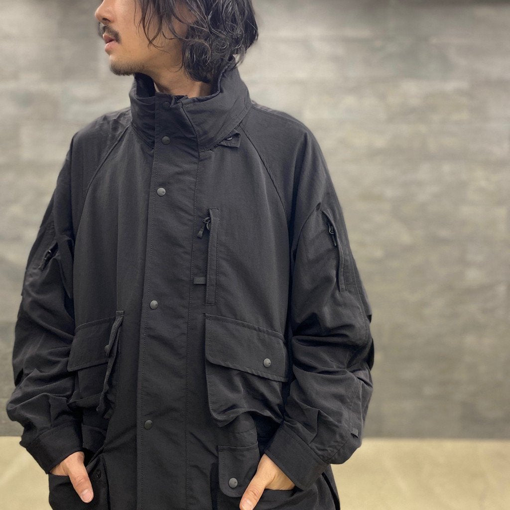 TECH LONG TREKKING JACKET #BLACK [BJ-29023]