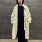 TECH LONG TREKKING JACKET #ECRU [BJ-29023]