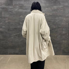 TECH LONG TREKKING JACKET #ECRU [BJ-29023]