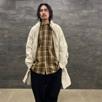 TECH LONG TREKKING JACKET #ECRU [BJ-29023]