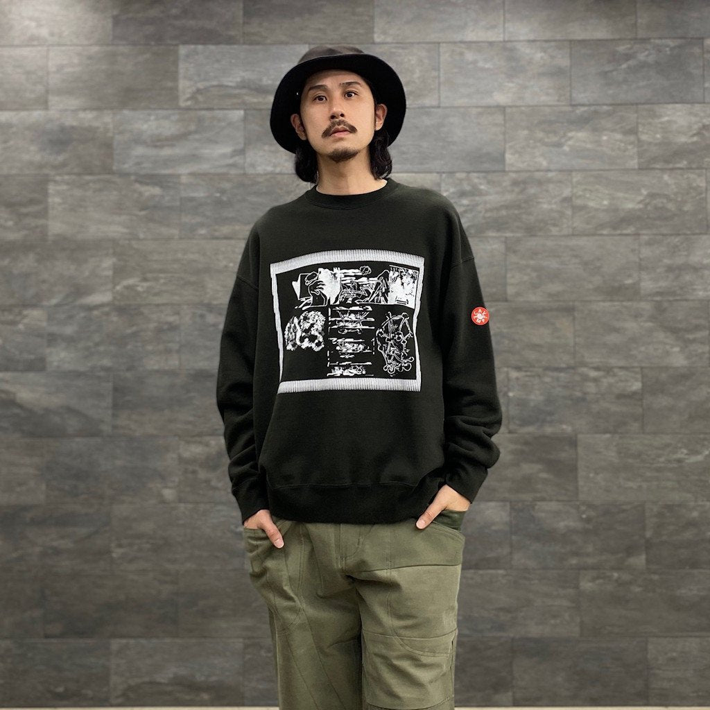FK SHEET10 CREW NECK #BLACK [CES23CS01]