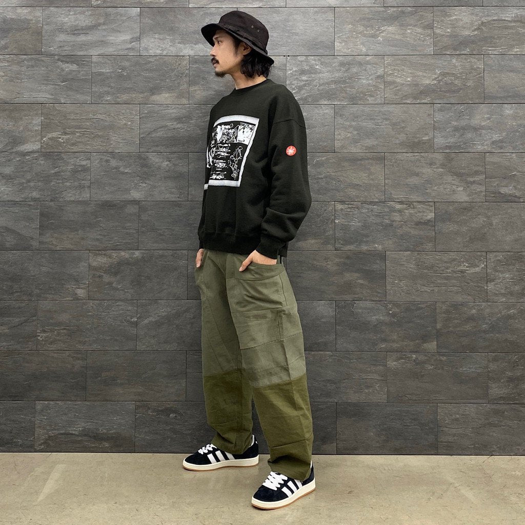 FK SHEET10 CREW NECK #BLACK [CES23CS01] _ C.E | シーイー – cocorozashi