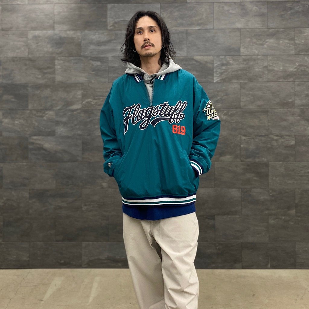MAJESTIC ATHLETIC | NEW NORMAL BLOUSON #GREEN [23SS-FS-MAJESTIC-01/FS1094]