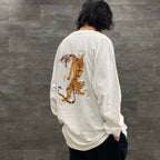 TIM LEHI | CREW NECK LONG SLEEVE T-SHIRT -TYPE 2- #WHITE [23SS-WMT-LT03]