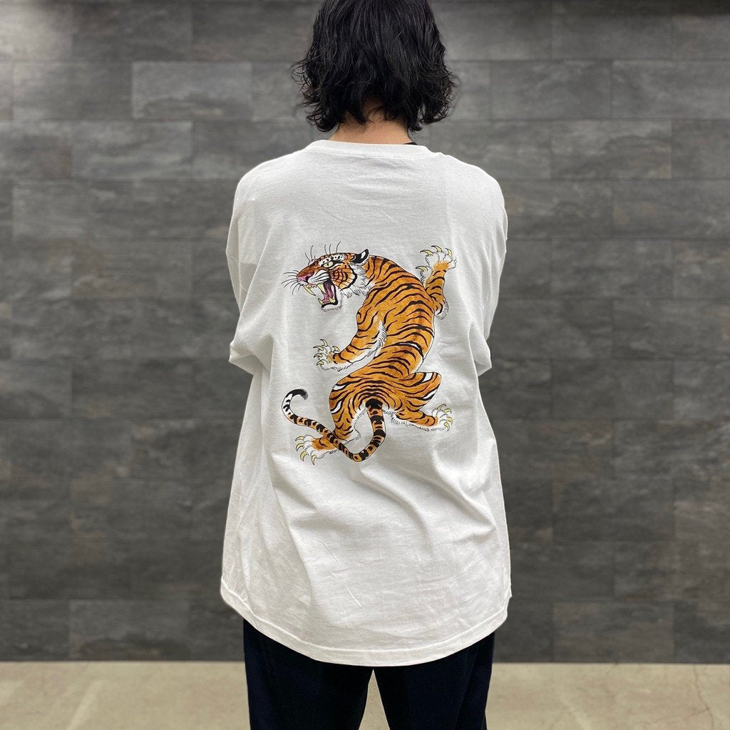 TIM LEHI | CREW NECK LONG SLEEVE T-SHIRT -TYPE 2- #WHITE [23SS-WMT-LT03]