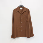 50'S SHIRT L/S -TYPE 2- #BROWN [23SS-WMS-OC16]