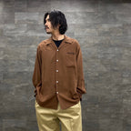 50'S SHIRT L/S -TYPE 2- #BROWN [23SS-WMS-OC16]