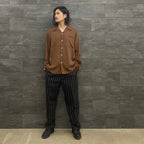 50'S SHIRT L/S -TYPE 2- #BROWN [23SS-WMS-OC16]