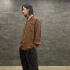 50'S SHIRT L/S -TYPE 2- #BROWN [23SS-WMS-OC16]