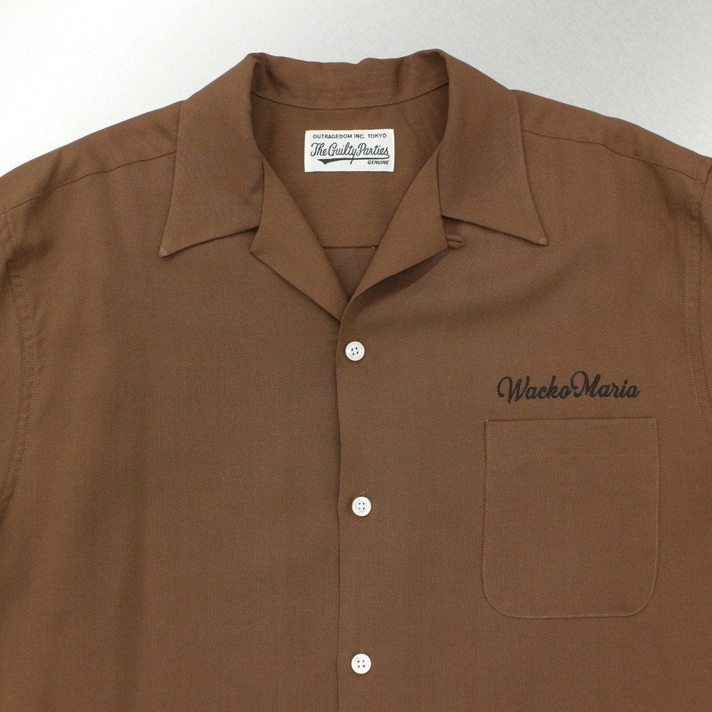 50'S SHIRT L/S -TYPE 2- #BROWN [23SS-WMS-OC16]