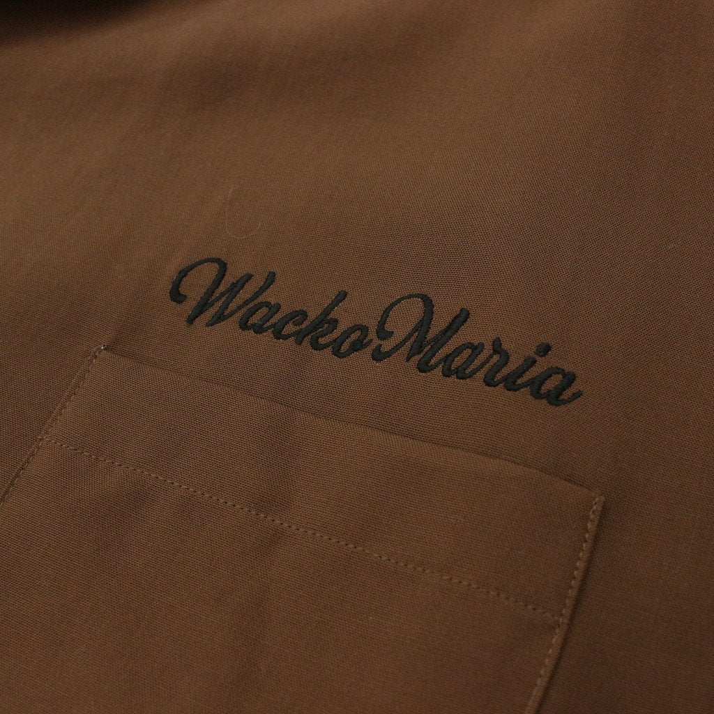 50'S SHIRT L/S -TYPE 2- #BROWN [23SS-WMS-OC16] _ WACKO MARIA