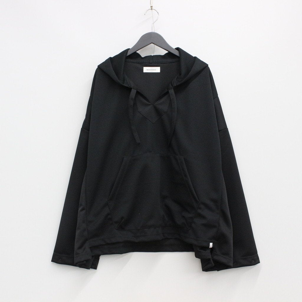 JERSEY MEXICAN PONCHO PARKA #DOUBLE BLACK [23SS-MS2-013] _ MAGIC