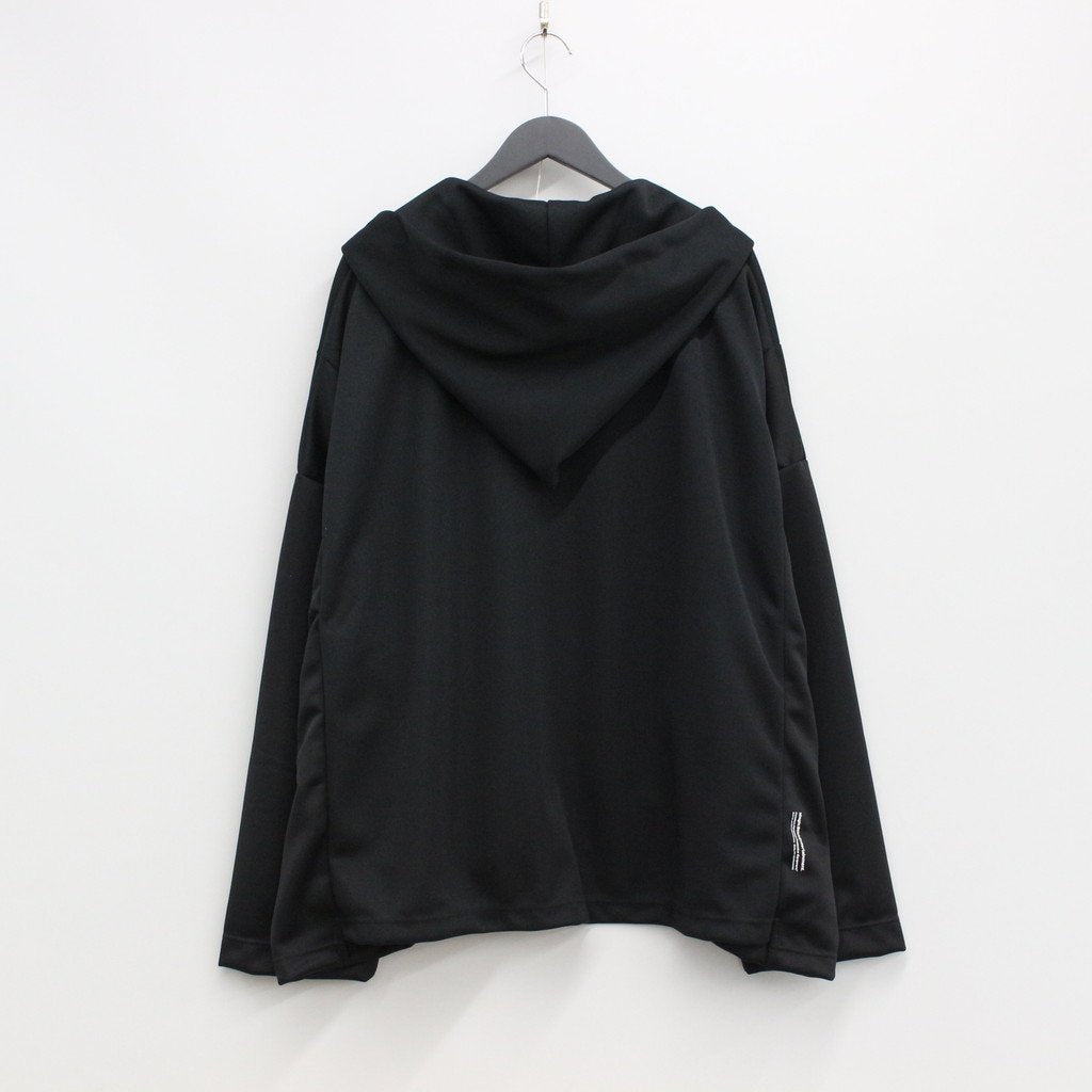 JERSEY MEXICAN PONCHO PARKA #DOUBLE BLACK [23SS-MS2-013] _ MAGIC